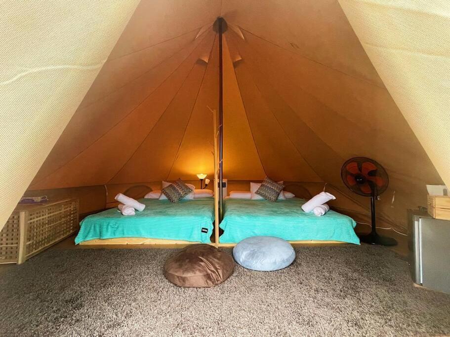 Rembulan Escape Bell Tent 1 Kampung Penarik Luaran gambar